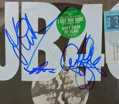UB40 Autographed Album Cover ‘Little Baggariddim’