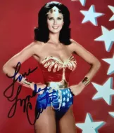 Lynda Carter Autographed 'Wonder Woman' Photograph