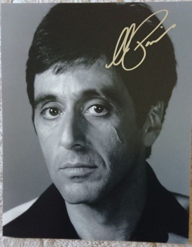 Al Pacino 8 x 10 Autographed Photo