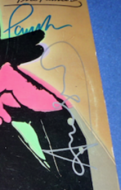 Signed Paul Anka & Andy Warhol 'The Painter'