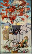 Guns & Roses Autographed ''Appetite for Destruction ' Album Cover