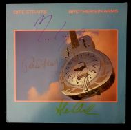 Dire Straits Autographed 'Brothers In Arms' Album Cover