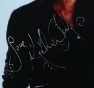 Michael Jackson Autographed - BAD - 8x10 Photo