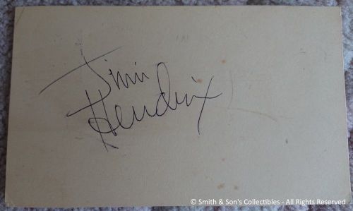 Autographed / Signed Jimi Hendrix - JIMH4RGPC