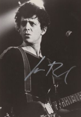 Lou Reed - Hand Written Signature
