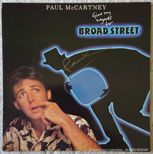 Paul McCartney - Hand Written Signature