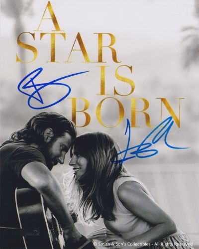 Bradley Cooper & Lady Gaga - Autographed Signed A Star is Born